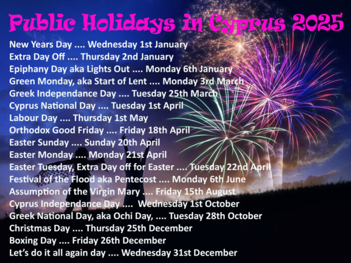 Public Holidays. 8 . 12.04.2025